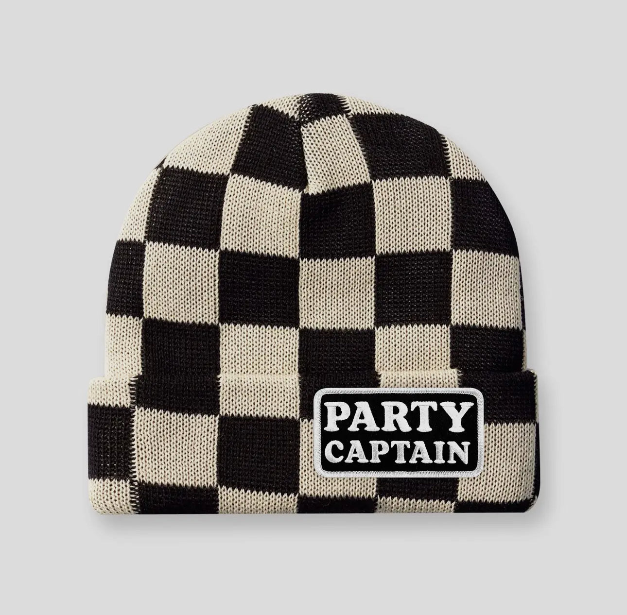 Checkered hat