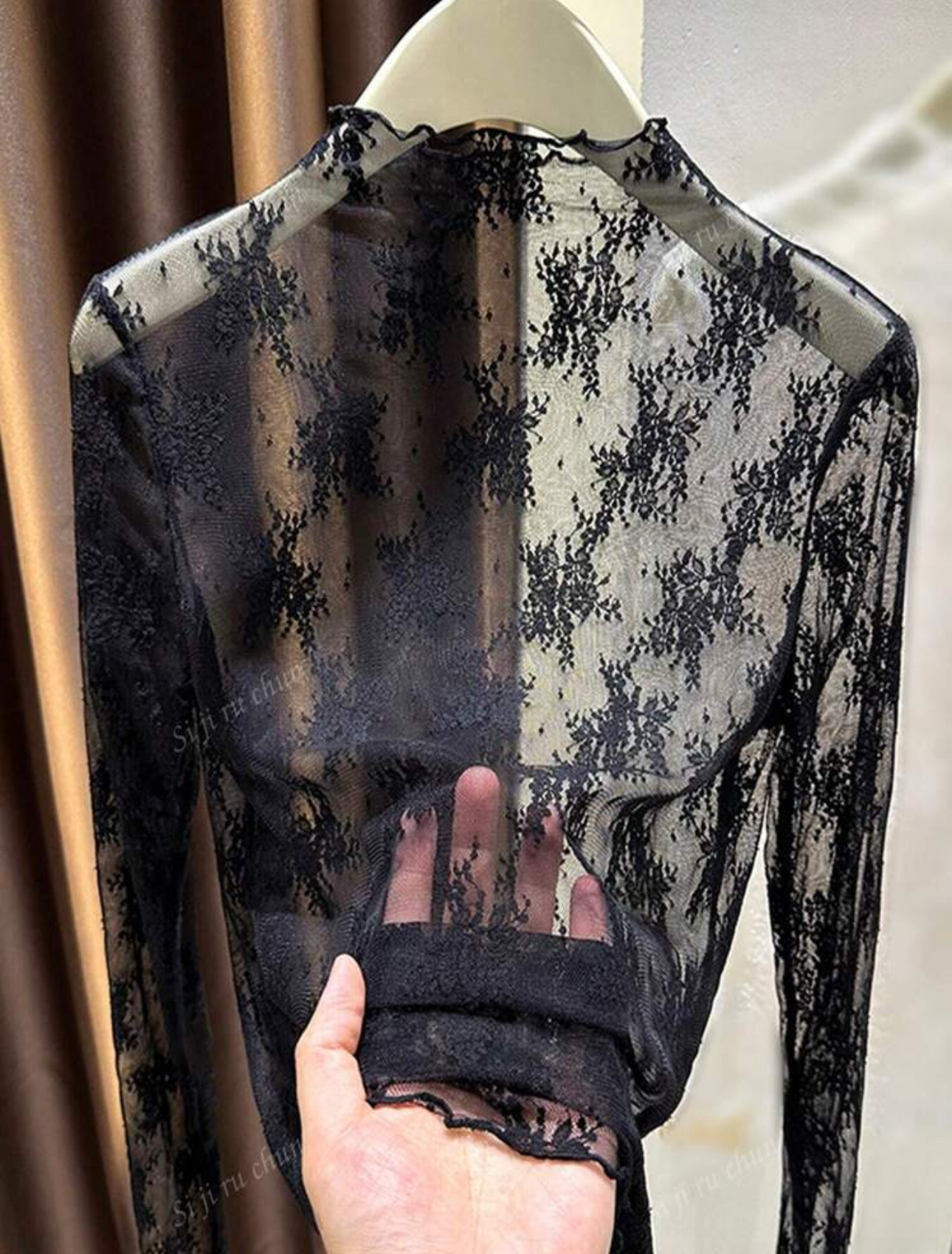 Lace long sleeve