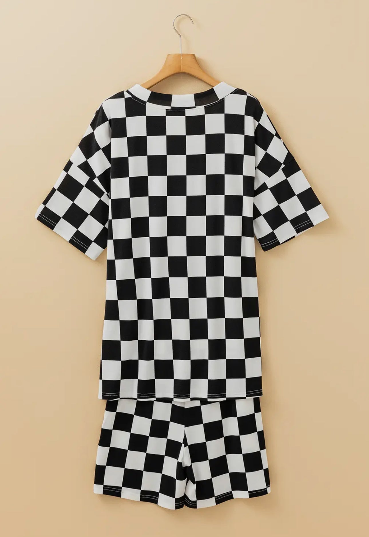 Checkered lounge set
