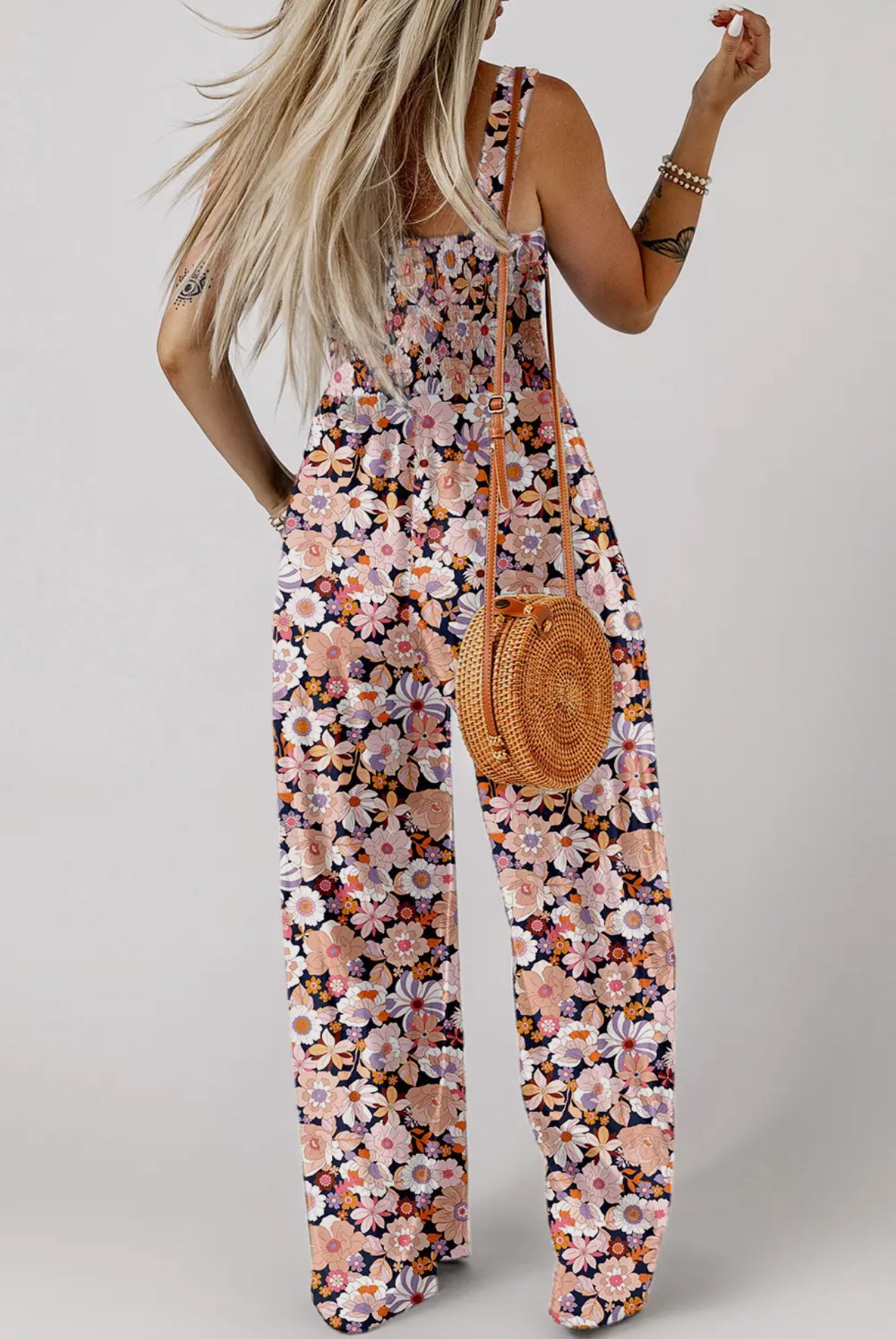 Floral jumpsuit