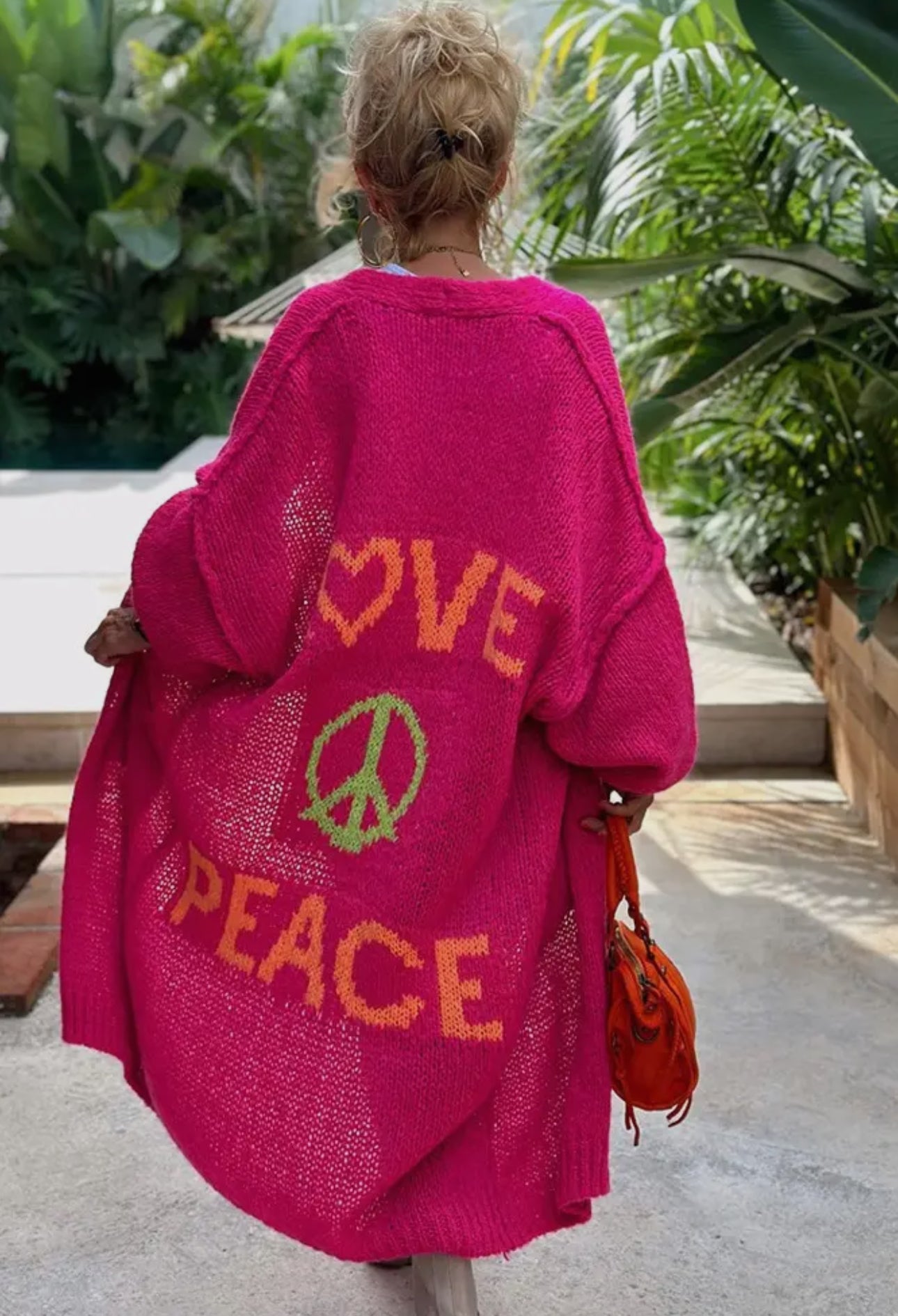 Love & Peace cardigan