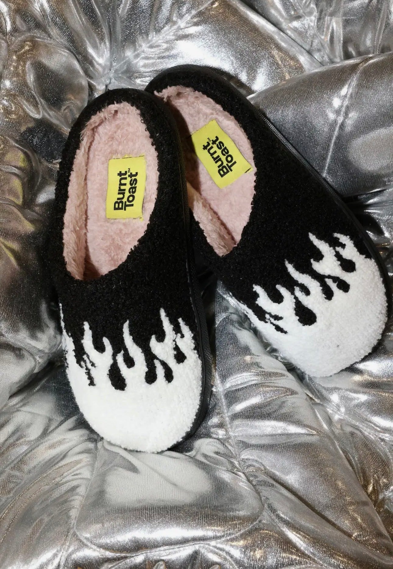 Burnt toast slippers