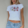 Football baby tee