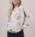 Peace crewneck