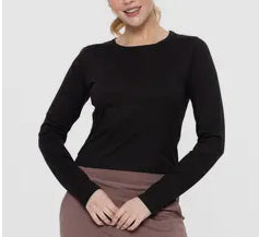 Basic long sleeve top