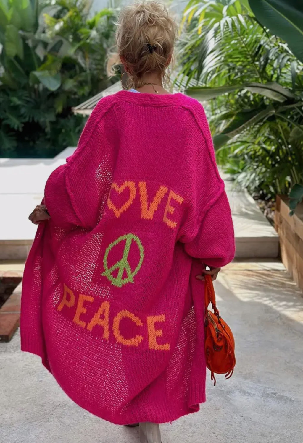 Love & Peace cardigan