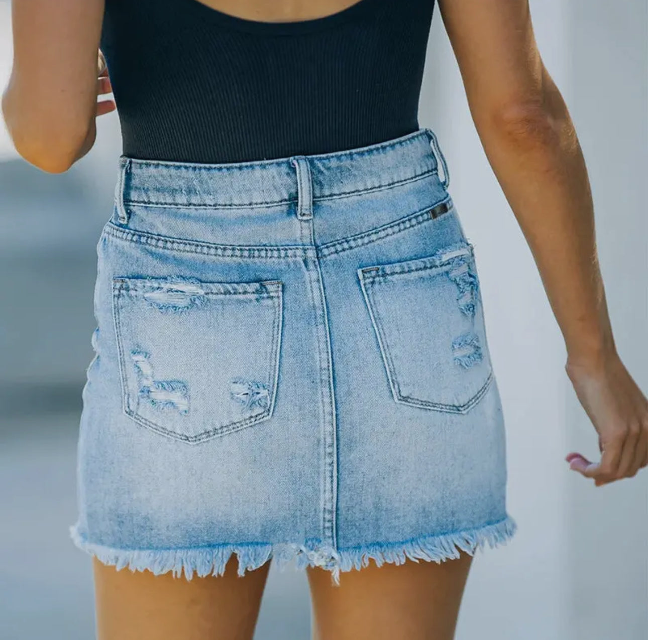Jean skirt