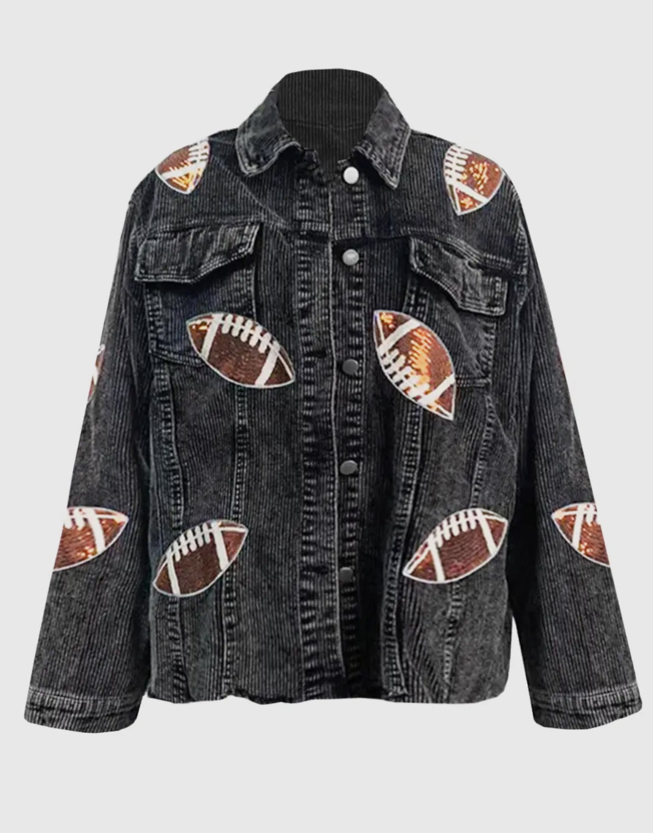 Boyfriend football jacket