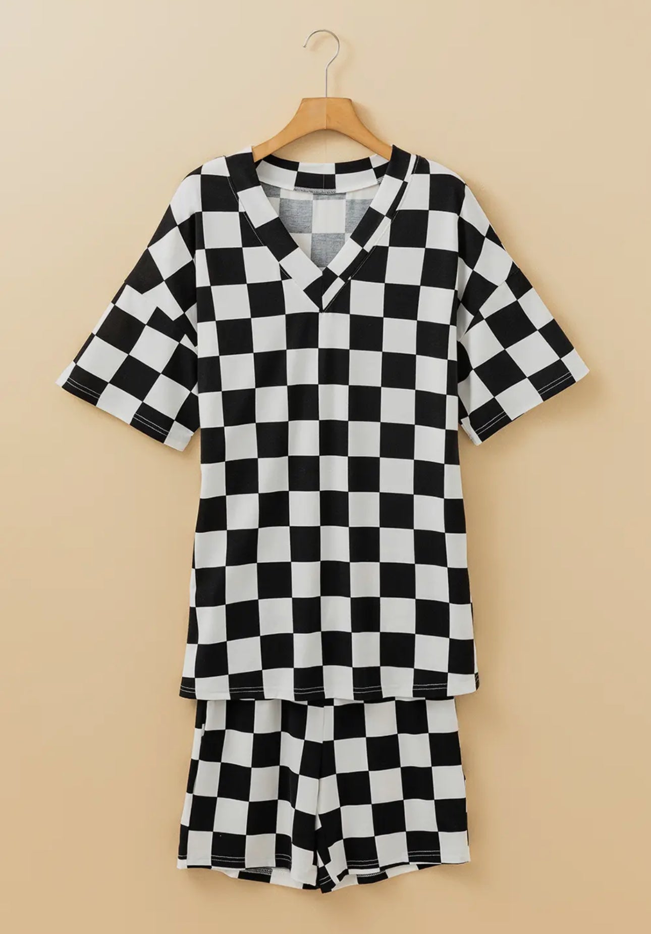 Checkered lounge set